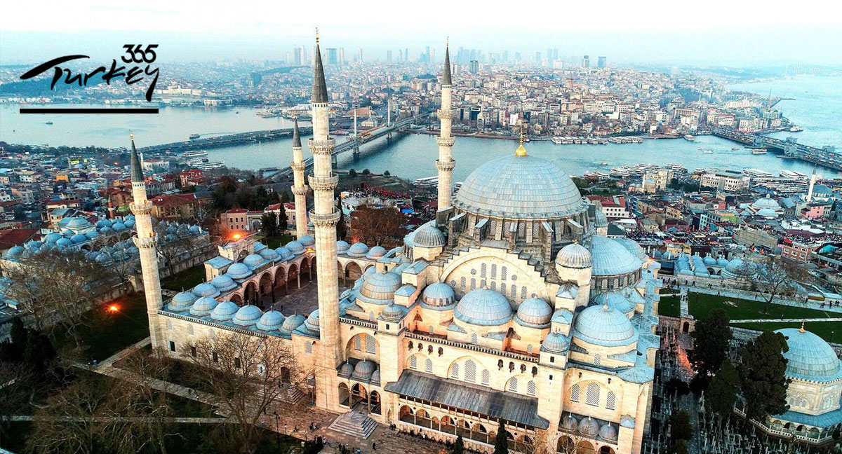 مسجد سلیمانیه جای دیدنی استانبول